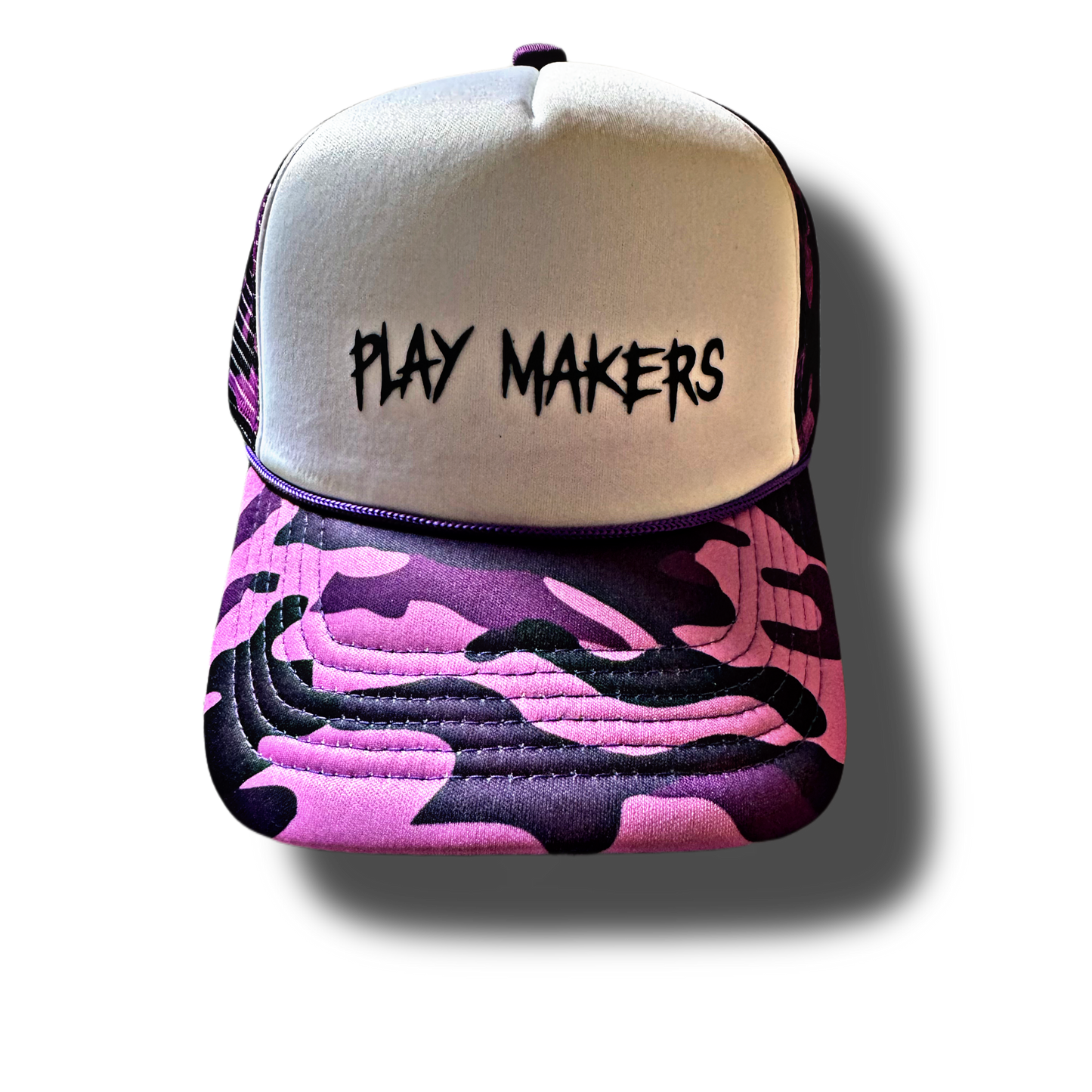 EXCLUSIVE - VELVET CAMO PURP TRUCKER
